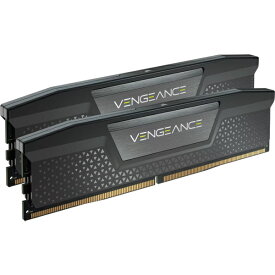 【送料無料】コルセア(メモリ) CMK96GX5M2B7000C40 DDR5 7000MT/ s 96GB(48GBx2) UDIMM 40-52-52-114 XMP 3.0 VENGEANCE DDR5 Black 1.40V【在庫目安:お取り寄せ】