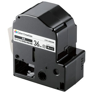 ELECOM CTC-KSS36K �e�v��PRO�p�݊��e�[�v/ ��/ ������/ 8m/ 36mm���y�݌ɖڈ�:�����񂹁z| �e�[�v ���x�� ���x�����C�^�[ �����e�[�v �J�[�g���b�W �e�[�v���C�^�[