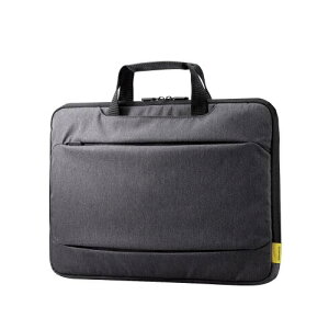 【送料無料】ELECOM BM-IBCH15NBK パソコンケース/ ハンドル付/ 2WAY/ ポケット付/ 撥水加工/ 15.6インチ/ ブラック【在庫目安:お取り寄せ】