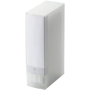 ELECOM CCD-FB72CR CD/ DVD/ Blu-rayΉt@CP[X/ 72[/ NAy݌ɖڈ:񂹁z