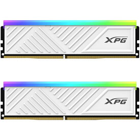 【送料無料】A-DATA Technology AX4U32008G16A-DTWHD35G XPG SPECTRIX D35G WHITE DDR4-3200MHz U-DIMM 8GB×2 RGB DUAL TRAY【在庫目安:お取り寄せ】