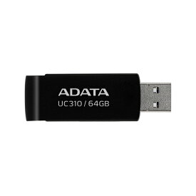 A-DATA Technology UC310-64G-RBK UFD 64GB USB3.2 Gen1 UC310 Black【在庫目安:お取り寄せ】| パソコン周辺機器 USBメモリー USBフラッシュメモリー USBメモリ USBフラッシュメモリ USB メモリ
