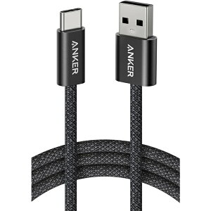 �A���J�[�E�W���p�� A8052012 Anker Zolo USB-C �� USB-A �P�[�u�� 1.8m �u���b�N�y�݌ɖڈ�:�����񂹁z