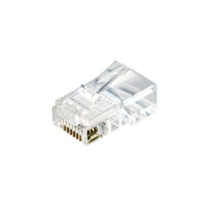 ELECOM LD-RJ45T10A2 RJ45���p�R�l�N�^/ Cat5e�Ή�/ �P���E���������Ή�/ 10��/ �n�[�t�N���A�y�݌ɖڈ�:�����񂹁z| �p�\�R�����Ӌ@�� �R�l�N�^ �R�l�N�^�[ �v���O ���W���[��