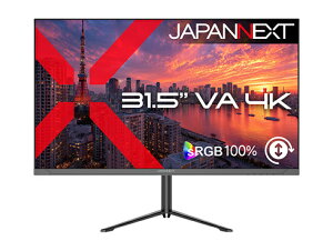 �y���������zJAPANNEXT JN-V315U2-HSP �t���f�B�X�v���C 31.5�^/ 3840×2160/ HDMI×2�ADP×1/ �u���b�N/ �X�s�[�J�[�L/ 2�N�ۏ؁y�݌ɖڈ�:�͏��z
