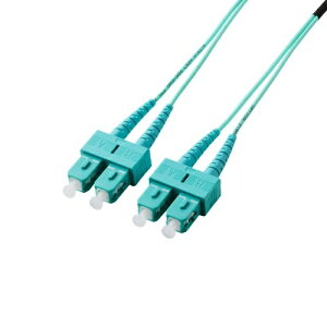 ELECOM OC-SCSC2M3/2 ���t�@�C�o�[/ SC-SC/ 2�c/ OM3/ 2m�y�݌ɖڈ�:�����񂹁z