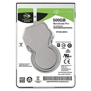 y݌ɖڈ:zyzSeagate BarraCuda 2.5 500GB HDDn[hfBXN [J[2Nۏ SATA 6.0Gb/ s 128MB 7200rpm ST500LM034