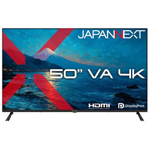 �y���������zJAPANNEXT JN-eV50U �t���f�B�X�v���C 50�^/ 3840×2160/ HDMI×2�ADP×2/ �u���b�N/ �X�s�[�J�[�L/ 2�N�ۏ؁y�݌ɖڈ�:�����񂹁z