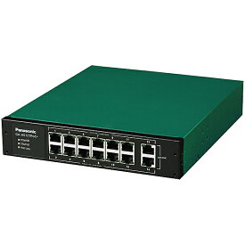 【送料無料】パナソニックEWネットワークス PN25128 14ポート PoE給電スイッチングハブ GA-AS12TPoE+【在庫目安:僅少】| パソコン周辺機器