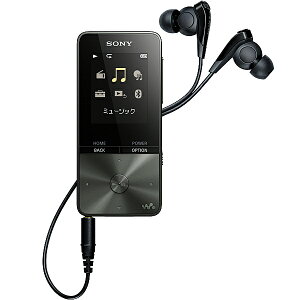 【送料無料】SONY(VAIO) NW-S313/B ウォークマン Sシリーズ <メモリータイプ> 4GB ブラック【在庫目安:お取り寄せ】