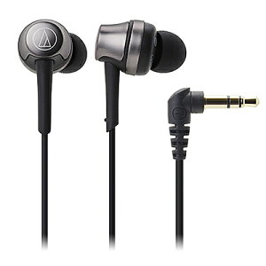 【送料無料】オーディオテクニカ ATH-CKR50 BK インナーイヤーヘッドホン スティールブラック【在庫目安:お取り寄せ】| AV機器
