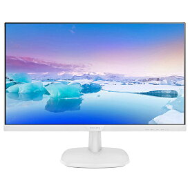 【在庫目安:あり】【送料無料】PHILIPS 273V7QDAW/11 液晶ディスプレイ 27型/ 1920×1080/ HDMI、DVI-D、D-Sub/ ホワイト/ スピーカー：あり/ 5年間フル保証