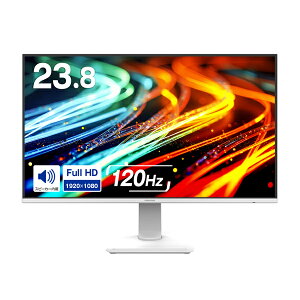 yzGREEN HOUSE GH-LCW24V-WH 23.8^ChLptfBXvC/ 1920×1080/ DisplayPortAHDMI/ zCg/ Xs[J[Fy݌ɖڈ:񂹁z| Ɠd fBXvC