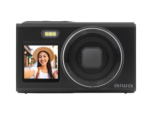 �y�݌ɖڈ�:����z�y���������zaiwa�f�W�^�� JA5-DCM0003(BK) �R���p�N�g�f�W�^���J���� aiwa cam DCB-2 �u���b�N(1600����fCMOS�Z���T�[/ �d�q��u���␳/ AF/ 4�{�f�W�^���Y�[��/ ���B��B�e/ �y��)