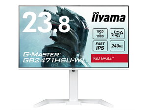 �y���������ziiyama GB2471HSU-W1 �t���f�B�X�v���C 23.8�^/ 1920×1080/ HDMI�ADisplayPort/ �z���C�g/ �X�s�[�J�[����/ IPS����/ ���~/ ��]/ �p�x����/ 3�N�ۏ؁y�݌ɖڈ�:�͏��z| �Ɠd �f�B�X�v���C