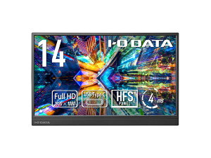 �y���������z�A�C�I�[�f�[�^ LCD-YC142HX ���o�C���f�B�X�v���C 14�^/ 1920×1080/ USB Type-C(DisplayPort Alt Mode)/ �z���C�g�V���o�[/ �X�s�[�J�[�F�Ȃ�/ ���^���y�ʂ�14�^���o�C���f�B�X�v���C�y�݌ɖڈ�