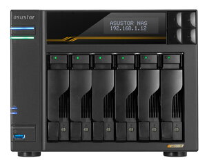 �y���������zASUSTOR AS6806T LOCKERSTOR 6 Gen3 6�x�C AMD Ryzen V3C14 �N�A�b�h�R�A����NAS�y�݌ɖڈ�:�����񂹁z| NAS RAID ���C�h