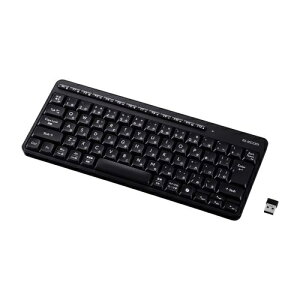 �y���������zELECOM TK-QT11MDMBK �L�[�{�[�h/ ����2.4GHz/ �É�/ �~�j�T�C�Y/ �����u������/ �u���b�N�y�݌ɖڈ�:�����񂹁z