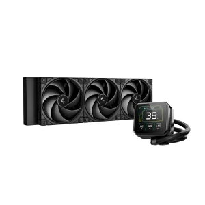 �y���������zDeepcool R-SPT360-BKDSMP-G-1 SPARTACUS 360/ �t���O�V�b�v360mm����CPU�N�[���[/ �J�X�^�}�C�Y�\��3.4�C���`������LCD/ �ŐV��6����PWM�|���v/ AI�C���e���W�F���g����/ Intel LGA1851/ 1700/ AMD AM5/ A