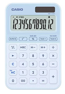 CASIO MW-C20D-LB-N �f�U�C���d�� �J���t�� ���C�g�u���[�y�݌ɖڈ�:�����񂹁z| �����@ �d�� �v�Z�@ �d�q���v�Z�@ ���^ ���Z �v�Z �Ōv�Z ����� ��