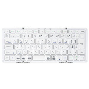 �y���������zAM-K2TF83J/SLW ���{��z�� �܂��ݎ� Bluetooth�L�[�{�[�h MOBO Keyboard 2 �z���C�g�y�݌ɖڈ�:�����񂹁z