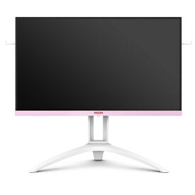 【在庫目安:あり】【送料無料】AOC AG273FXR/11 ゲーミング液晶ディスプレイ 27型/ 1920×1080/ HDMI、D-Sub、DisplayPort/ ホワイト＆ピンク/ スピーカー：なし