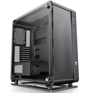 �y���������zThermaltake CA-1V2-00M1WN-00 �~�h���^���[PC�P�[�X Core P6 TG -Black-�y�݌ɖڈ�:�����񂹁z