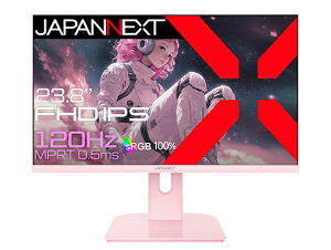 y݌ɖڈ:zyzJAPANNEXT JN-IPS238G120F-PK Q[~OtfBXvC 23.8^/ 1920×1080/ HDMI×1AVGA×1/ sN/ Xs[J[L/ 2Nۏ
