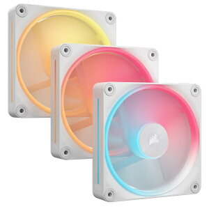 yzRZA() CO-9051054-WW PCP[Xt@ iCUE LINK LX120-R RGB WHITE Triple Reverse Fans Starter Kity݌ɖڈ:񂹁z