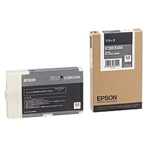 �y���������zEPSON ICBK54M ���[�J�[���� �C���N�J�[�g���b�WM �u���b�N (PX-B300/ B500�p)�y�݌ɖڈ�:�����񂹁z| �C���N �C���N�J�[�g���b�W �C���N�^���N ���� �����C���N