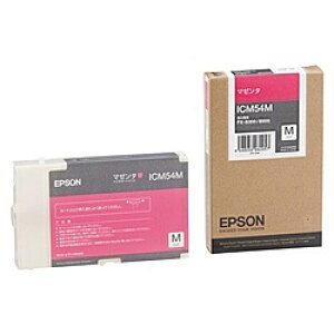 �y���������zEPSON ICM54M ���[�J�[���� �C���N�J�[�g���b�WM �}�[���^ (PX-B300/ B500�p)�y�݌ɖڈ�:�����񂹁z| ���Օi �C���N �C���N�J�[�g���b�W �C���N�^���N ���� �C���N�W�F�b�g �v�����^ 