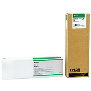 �y���������zEPSON ICGR58 ���[�J�[���� �C���N�J�[�g���b�W �O���[�� 700ml (PX-H10000/ H8000�p)�y�݌ɖڈ�:�����񂹁z