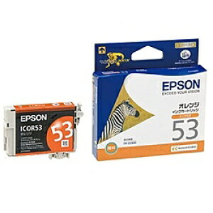 EPSON ICOR53 ���[�J�[���� �C���N�J�[�g���b�W �I�����W (PX-G5300�p)�y�݌ɖڈ�:�����񂹁z