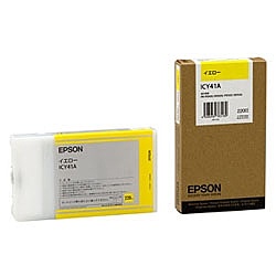 【送料無料】EPSON ICY41A メーカー純正 インクカートリッジ イエロー 220ml【在庫目安:僅少】| インク インクカートリッジ インクタンク 純正 純正インク