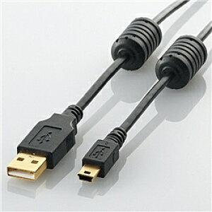 ELECOM U2C-MF15BK USB2.0P[u/ tFCgRAt A-miniB^Cv/ 1.5m(ubN)y݌ɖڈ:񂹁z| p\RӋ@ USB P[u [d ^ubg X}[gtH
