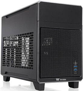 �y���������zThermaltake CA-11A-00S1NN-J0 �~�j�^���[�^PC�P�[�X TR100 Black�y�݌ɖڈ�:�����񂹁z