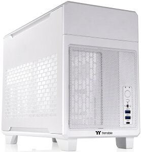 �y���������zThermaltake CA-11A-00S6NN-J0 �~�j�^���[�^PC�P�[�X TR100 Snow�y�݌ɖڈ�:�����񂹁z