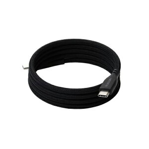 ELECOM MPA-CCTMG10BK USB Type-C to USB Type-C�P�[�u��/ �܂Ƃ܂�}�O�l�b�g/ �i�C�������b�V��/ USB Power Delivery�Ή�/ �ő�60W/ 1.0m/ �u���b�N�y�݌ɖڈ�:�����񂹁z