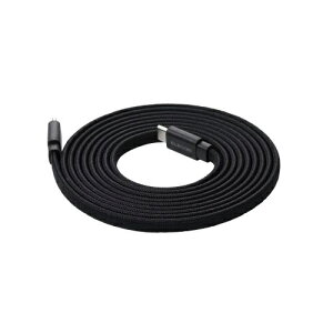 ELECOM MPA-CCTMGF20BK USB Type-C to USB Type-C�P�[�u��/ �܂Ƃ܂�}�O�l�b�g/ �t���b�g�i�C�������b�V��/ USB Power Delivery�Ή�/ �ő�60W/ 2.0m/ �u���b�N�y�݌ɖڈ�:�����񂹁z