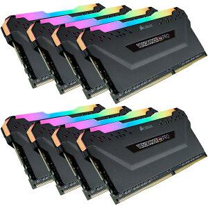 yzRZA() CMW256GX4M8E3200C16 DDR4-3200MHz fXNgbvPCp  VENGEANCE RGB PRO V[Y 32GBx8y݌ɖڈ:񂹁z