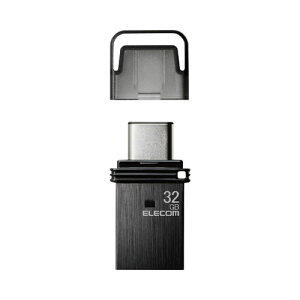 yzELECOM MF-CAU32032GBK USB/ USB3.2(Gen1)/ Type-C/ Lbv/ 32GB/ ubNy݌ɖڈ:񂹁z| p\RӋ@ USB[ USBtbV[ USB USBtbV