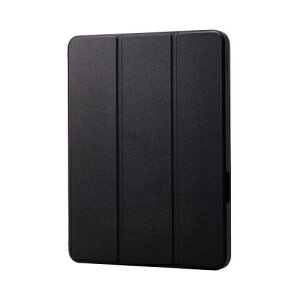 �y���������zELECOM TB-A22PMSABK iPad Pro 11inch�p�t���b�v�P�[�X/ Apple Pencil���[/ �X���[�v�Ή�/ �u���b�N�y�݌ɖڈ�:�����񂹁z