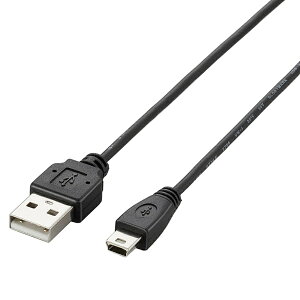 ELECOM U2C-MXN05BK USB2.0P[u/ A-miniB^Cv/ ɍ/ 0.5m/ ubNy݌ɖڈ:񂹁z| p\RӋ@ USB P[u [d ^ubg X}[gtH