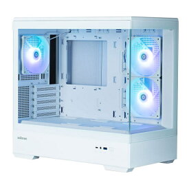 【送料無料】ZALMAN ミニタワー型PCケース P30 White【在庫目安:お取り寄せ】