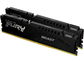 【送料無料】キングストン KF556C36BBEK2-32 16GB 2枚組 DDR5 5600MT/ s CL36 DIMM FURY Beast Black EXPO【在庫目安:お取り寄せ】