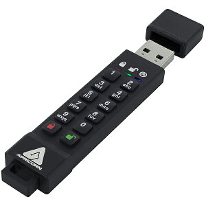 yzApricorn ASK3Z-64GB Aegis Secure Key 3Z - USB3.0/ 3.1 Flash Drive 64GBy݌ɖڈ:񂹁z