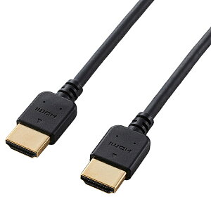 ELECOM DH-HD14EY15BK HDMI�P�[�u��/ �C�[�T�l�b�g�Ή�/ ���炩/ Ver.1.4/ 1.5m/ �u���b�N�y�݌ɖڈ�:�����񂹁z