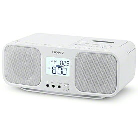 【送料無料】SONY(VAIO) CFD-S401/W CDラジオカセットコーダー ホワイト【在庫目安:お取り寄せ】