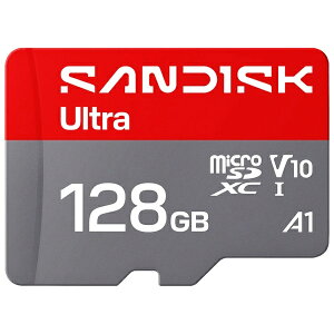 �y���������zSDSQUJQ-128G-JN3MA SANDISK Ultra microSD UHS-I�J�[�h 128GB�y�݌ɖڈ�:�����񂹁z
