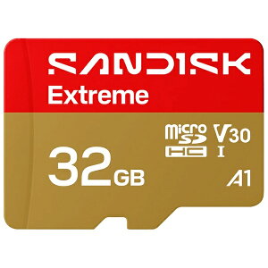 �y���������zSDSQXAT-032G-JN3MA SANDISK Extreme microSD UHS-I�J�[�h 32GB�y�݌ɖڈ�:�����񂹁z